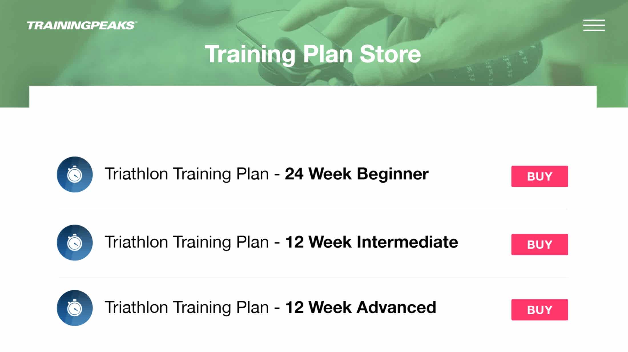 Uitg Training Plan Store Cta Uitg Training Plan Store Cta