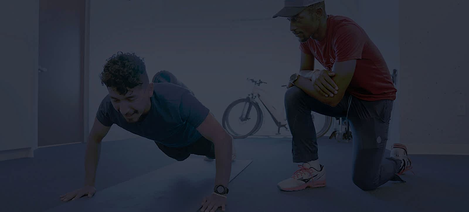 Male Athlete Being Coached With Personalized Coaching Within Trainingpeaks