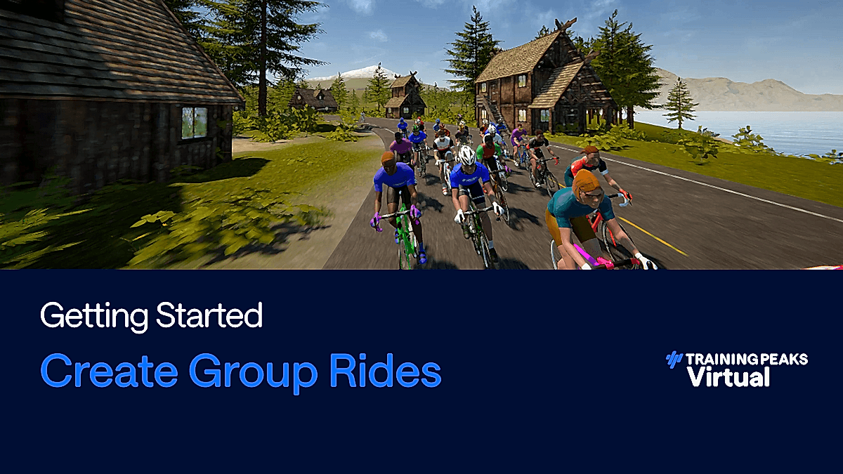 Create Group Ride Video