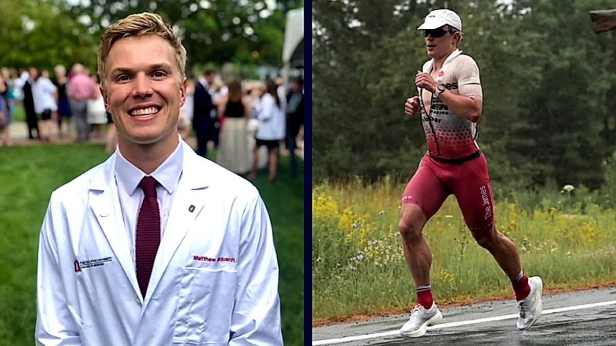 Image Of Pro Triathlete And Ironman Matthew Marquardt